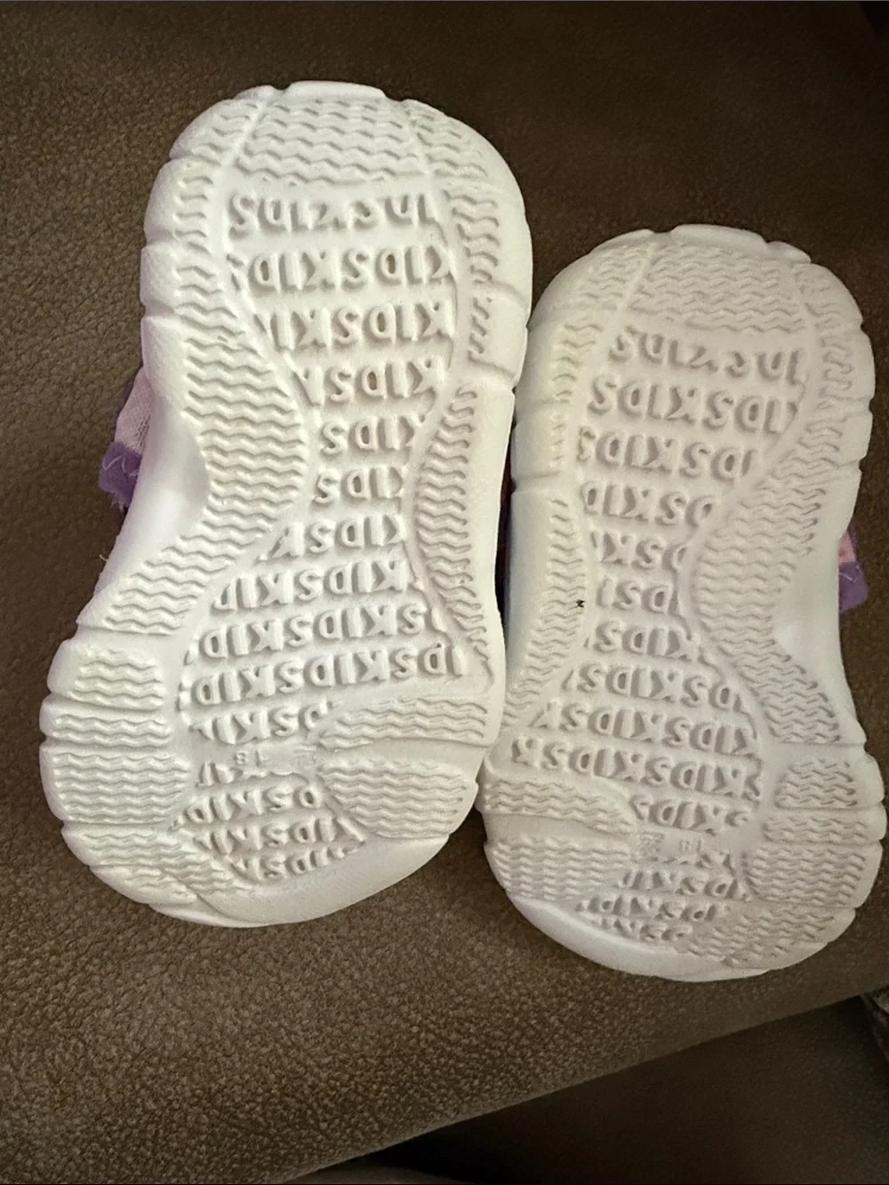 Purple and Pink Tie-Dye Toddler Sandals